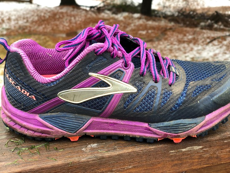 photo of brooks cascadia shoes