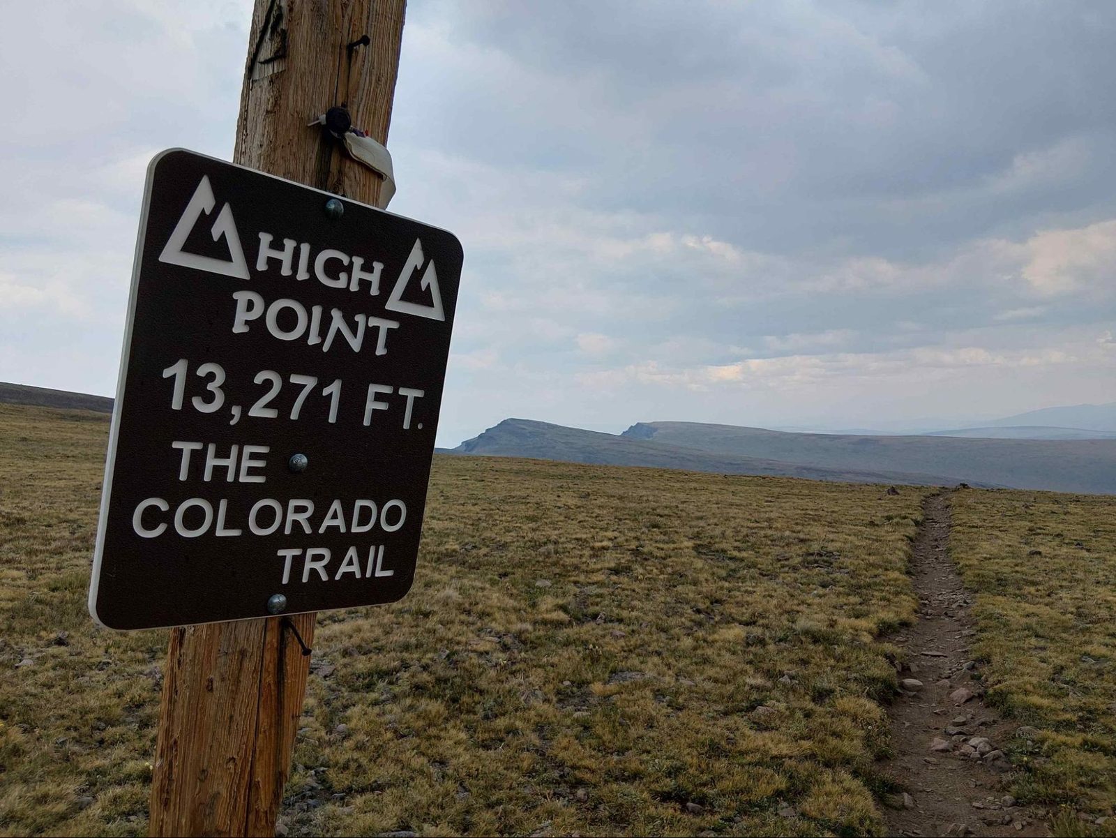 Colorado Trail trip photo